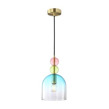 Italux Manso PND-37462A-MC-GD Hanglamp 1x40W/E14 IP20