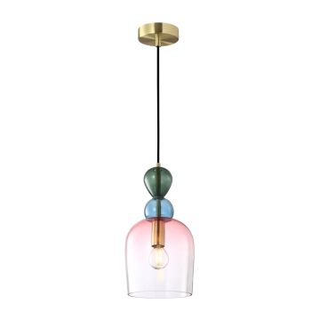 Italux Manso PND-37462B-MC-GD Hanglamp 1x40W/E14 IP20