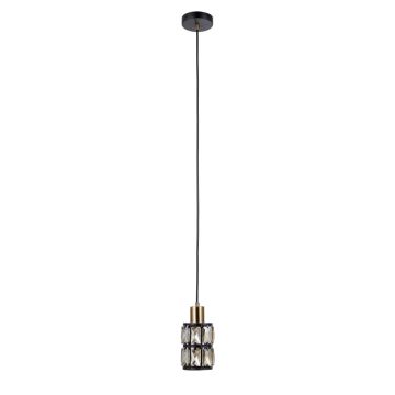 Italux Menfi PND-44236-1-BK-GD Hanglamp 1x40W/E27 IP20