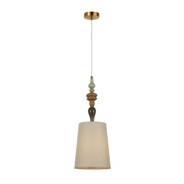 Italux Moren PND-84678C-AB Hanglamp 1x60W/E27 IP20