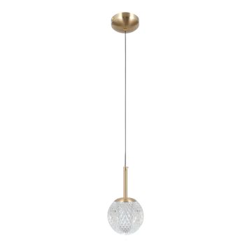 Italux Padri PND-40827-1-HBR-CL Hanglamp 1x5W/G9 IP20