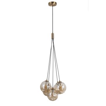 Italux PERLOS PND-54456-5-HB-AMB Suspension lumineuse 5x5W/G9 IP20