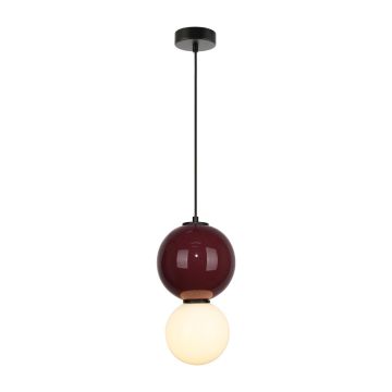 Italux Pieve PND-95221-1M-PRP Hanglamp 1x6W/LED 3000K 801lm IP20