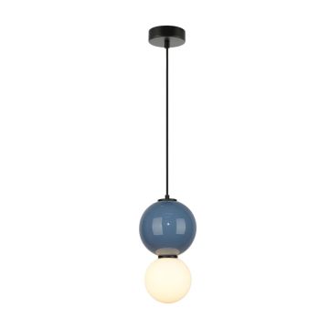 Italux Pieve PND-95221-1S-BLU Hanglamp 1x5W/LED 3000K 468lm IP20