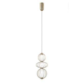 Italux Rabel PND-344221-3V-HBR Hanglamp 3x10W/LED 3000K 713lm IP20