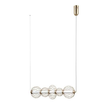 Italux Rabel PND-344221-5-HBR Hanglamp 5x18W/LED 3000K 1116lm IP20