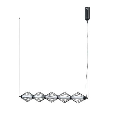 Italux Sevil PND-34403-5-BK Suspension lumineuse 5x25W/LED 3000K 1288lm IP20