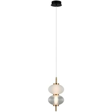 Italux Testa PND-84938-2-BK Hanglamp 1x8W/LED 3000K 500lm IP20