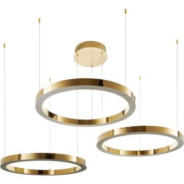 Step Into Design CIRCLE 3in1 DN924-80+80+80 gold Hanglamp 3x112W/LED 3000K 10640lm IP20
