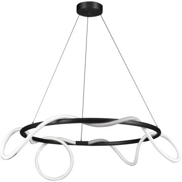 Step Into Design FANTASIA ST-9282R/D60 black Hanglamp 2x34W/LED 3000K 2720lm IP20