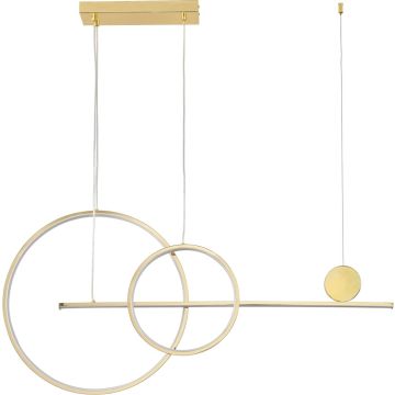 Step Into Design NEW AGE MP0082-L120 gold Suspension lumineuse 3x40w/LED 3000K 3000 lm IP20