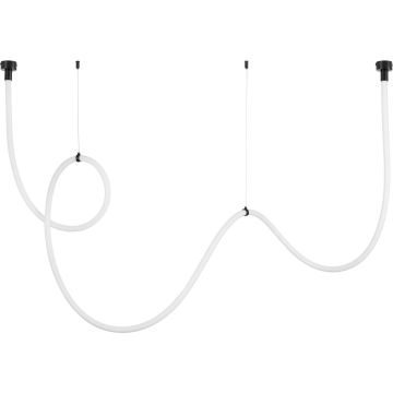 Step Into Design SNAKE MD1021-4 black Suspension lumineuse 1x60W/LED 3000K IP20