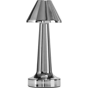 Step Into Design TAVOLO ST-8127T/B SILVER Tafellamp 1x3W/LED IP20