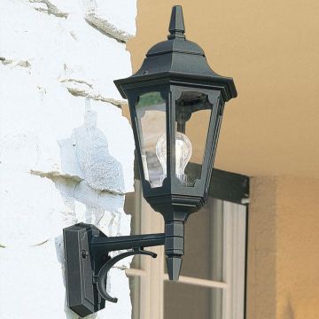Elstead Lighting PARISH PR1-BLACK Applique murale 1x60W/E27 IP44