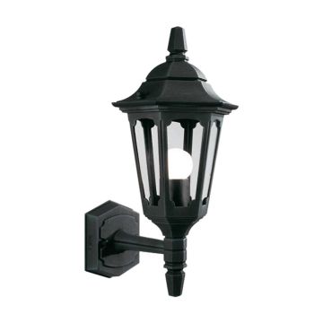 Elstead Lighting PARISH PRM1-BLACK Applique murale 1x60W/E27 IP44