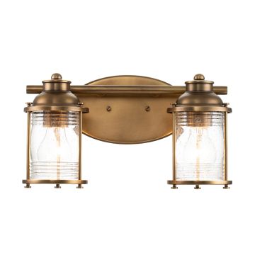 Quintiesse ASHLAND BAY QN-ASHLANDBAY2-NBR-BATH Wandlamp 2x60W/E27 IP44