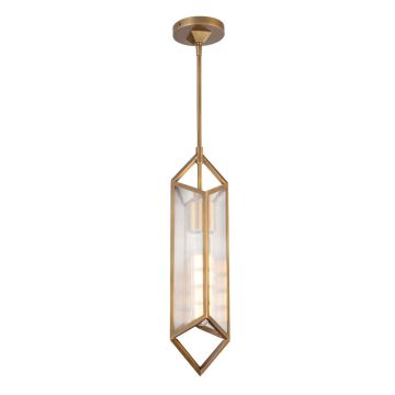 Quintiesse Cairo QN-CAIRO-1P-VBS-CR Suspension lumineuse 1x60W/E27 IP20