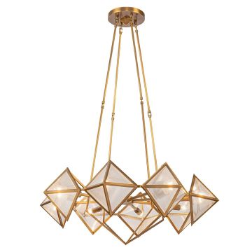 Quintiesse Cairo QN-CAIRO8-VBS-CR Lustre 8x60W/E14 IP20