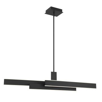 Quintiesse Cameno QN-CAMENO-LP-BK Lampe de plafond 1x74W/LED 3000K 4700lm IP20