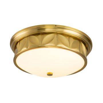Quintiesse Epsilon QN-EPSILON-F-M-AB-O Plafondlamp 3x40W/E27 IP44