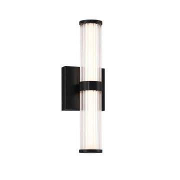 Quintiesse Fayton QN-FAYTON-S-BK Applique murale 1x14W/LED 3000K 985lm IP44