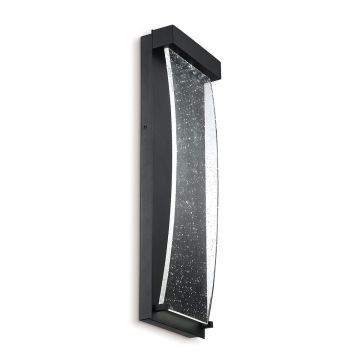 Quintiesse Kabo QN-KABO-S-BK Applique murale 1x6W/LED 3000K 120lm IP44