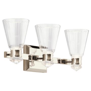 Quintiesse KAYVA QN-KAYVA3-PN Applique murale 1x18W/LED 3000k 1440LM IP44