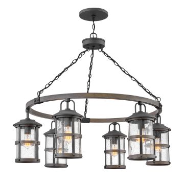 Quintiesse LAKEHOUSE QN-LAKEHOUSE6-P-DZ Suspension lumineuse 6x60W/E27 IP44
