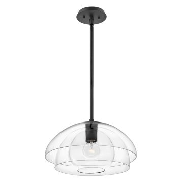 Quintiesse LOTUS QN-LOTUS-P-BLK Suspension lumineuse 1x60W/E27
