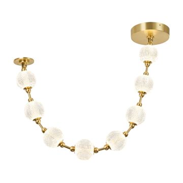 Quintiesse Marni QN-MARNI-8P-148-NBR Suspension lumineuse 1x38W/LED 3000K 2280lm IP20