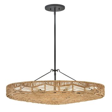 Quintiesse Ophelia QN-OPHELIA-6P-BK-CAM Hanglamp 6x40W/E14 IP20