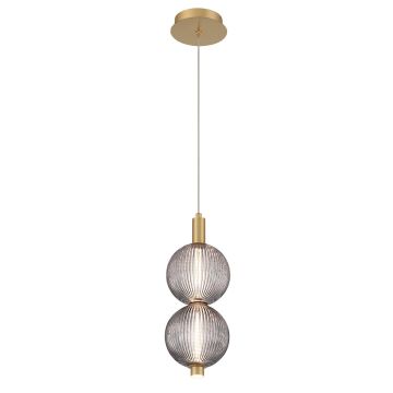 Quintiesse Palmas QN-PALMAS-2MP-BG Hanglamp 1x20W/LED 3000K 1266lm IP20