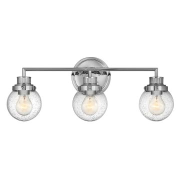 Quintiesse POPPY QN-POPPY3-PC-BATH Wandlamp 3x60W/E27 IP44