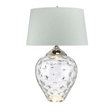 Quintiesse SAMARA QN-SAMARA-TL-LRG-CLR Lampe de table 1x60W/E27+1x7W/GU10 3000K 620LM