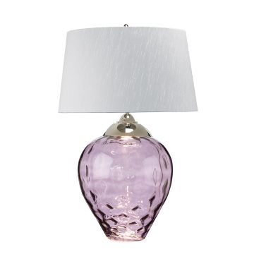 Quintiesse SAMARA QN-SAMARA-TL-LRG-PLM Lampe de table 1x60W/E27+1x7W/GU10 3000K 620LM