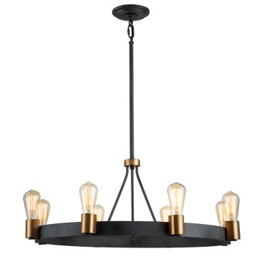 Quintiesse SILAS QN-SILAS-8P-DZ Lustre 8x60W/E27