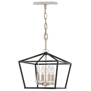 Quintiesse STINSON QN-STINSON-4P-M-BK Suspension lumineuse 4x60W/E14