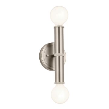 Quintiesse Torche QN-TORCHE-2W-BN Applique murale 2x3W/G9 3000K 600lm IP44