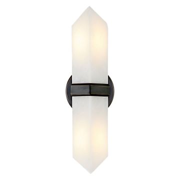 Quintiesse Valencia QN-VALENCIA-2WB-UBZ-AR Wandlamp 2x60W/E27 IP20