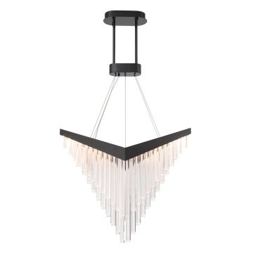 Quintiesse Vivien QN-VIVIEN-P-L-BK Hanglamp 1x40W/LED 3000K 900lm IP20