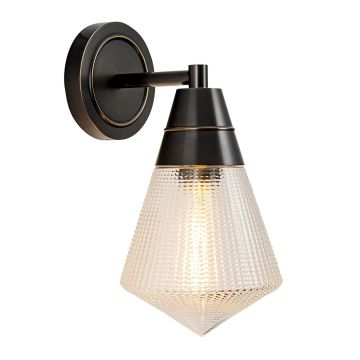 Quintiesse Willard QN-WILLARD-1WB-UBZ-PG Wandlamp 1x60W/E27 IP20