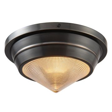 Quintiesse Willard QN-WILLARD-F-S-UBZ-PG Plafondlamp 1x60W/E14 IP20