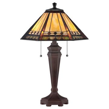 Quoizel ARDEN QZ-ARDEN-TL Lampe de table 2x60W/E27