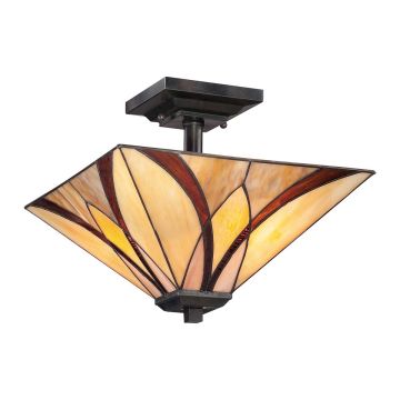 Quoizel ASHEVILLE QZ-ASHEVILLE-SF Plafondlamp 2x60W/E27