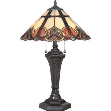 Quoizel CAMBRIDGE QZ-CAMBRIDGE-TL Tafellamp 2x75W/E27