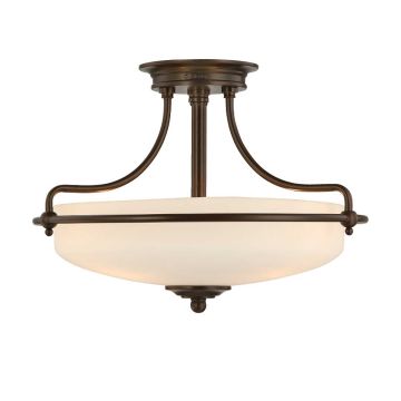 Quoizel GRIFFIN QZ-GRIFFIN-SFS-PN Plafondlamp 3x60W/E27