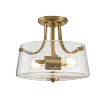 Quoizel Hollister QZ-HOLLISTER-SF-BB Plafondlamp 2x60W/E27