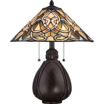 Quoizel INDIA QZ-INDIA-TL Tafellamp 2x75W/E27