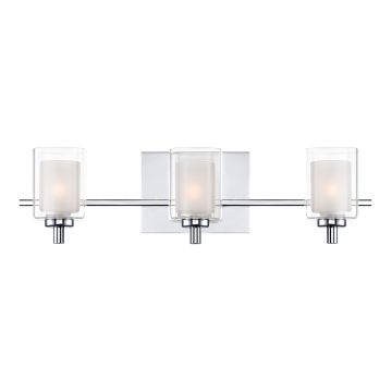 Quoizel Kolt QZ-KOLT3-PC-BATH Wandlamp 3x3.5W/G9 IP44