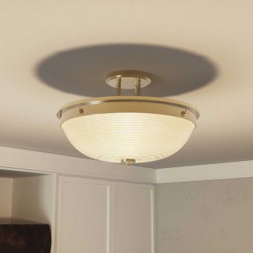 Quoizel MANTLE QZ-MANTLE-SF-WS Lampe de plafond 2x60W/E27